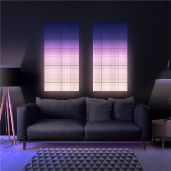 Twinkly|Squares Smart LED Panels Starter Kit (6 panels)|RGB 16M+ colors