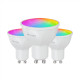 Essentials Smart GU10 Bulb Matter 5W 400Lm RGBCW, 3pcs pack | GU10 | 5 W | RGBCW | Bluetooth, Thread