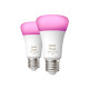 WCA 11W A60 E27 2pcs pack | E27 | 11 W | White and colour 2000K-6500K +16 million colors | Bluetooth and Zigbee