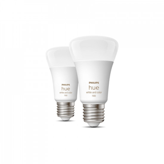 WCA 11W A60 E27 2pcs pack | E27 | 11 W | White and colour 2000K-6500K +16 million colors | Bluetooth and Zigbee