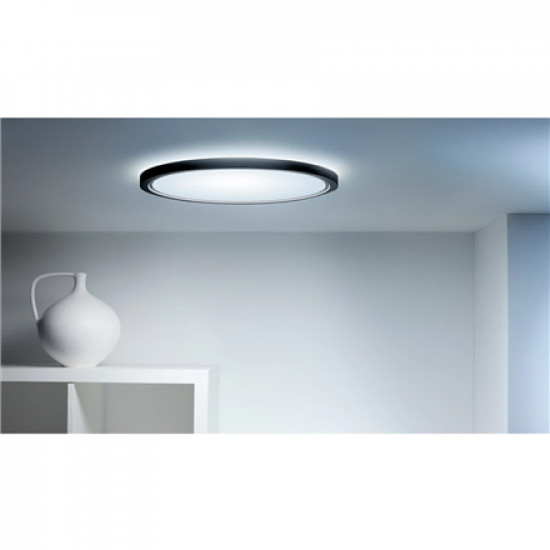 WiZ Smart WiFi SuperSlim Ceiling 545mm, Black | 32 W | 2200-6500 K (RGB)