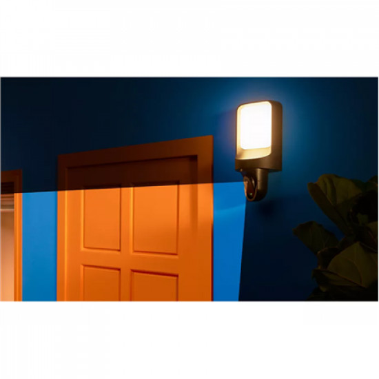 WiZ Smart WiFi Outdoor Wall Light with Camera | 2700 K