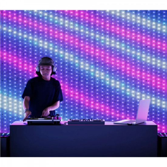 Twinkly|Lightwall Smart LED Backdrop Wall 2.6 x 2.7 m|RGB, 16.8 million colors