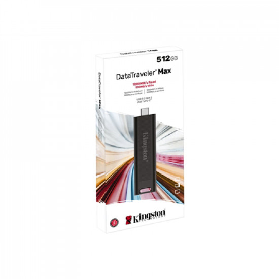 Kingston | DataTraveler MAX | 512 GB | USB 3.2 | Black