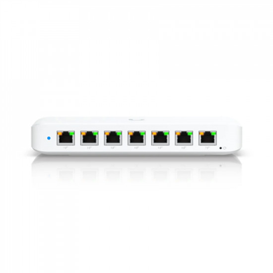 Ubiquiti Switch | USW-Ultra | Managed L2 | Rackmountable | Gigabit Ethernet (copper) ports quantity 8 | PoE/Poe+ ports quantity 7