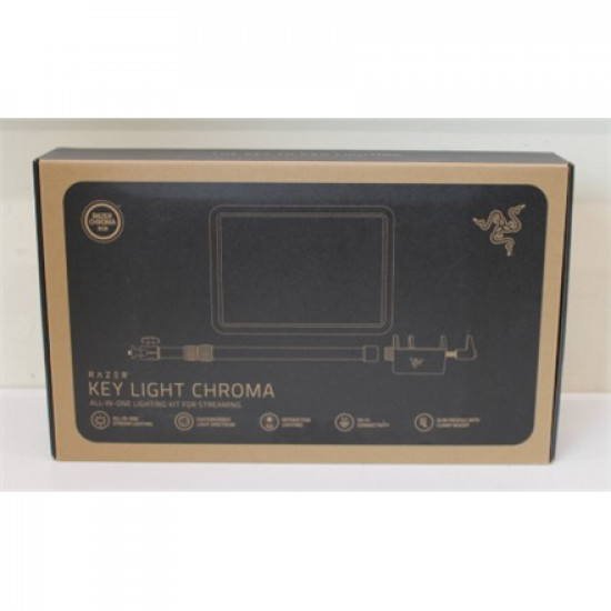 SALE OUT. Razer Chroma Key Light for Streaming, UNPACKED, USED, SCRATCHED | Razer Chroma Key Light | UNPACKED, USED, SCRATCHED