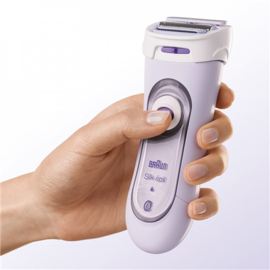 Braun | Epilator | Silk- pil LS5560 | Operating time (max) 40 min | Bulb lifetime (flashes) Not applicable | Number of power levels 1 | Lilac