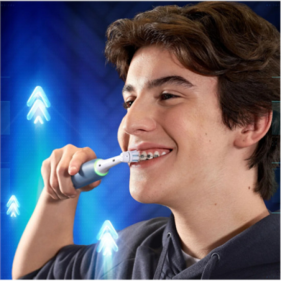 Oral-B | Electric Toothbrush Teens | iO10 My Way | Rechargeable | For adults | Number of brush heads included 2 | Number of teeth brushing modes 4 | Ocean Blue