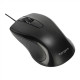 Targus Full-Size Optical Antimicrobial Wired Mouse | Mouse | Full-Size Optical Antimicrobial | Wired | Black