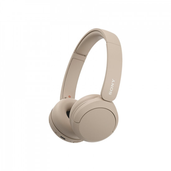 Sony WH-CH520 Wireless Headphones, Beige | Sony | Wireless Headphones | WH-CH520 | Wireless | On-Ear | Microphone | Noise canceling | Wireless | Beige