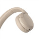 Sony WH-CH520 Wireless Headphones, Beige | Sony | Wireless Headphones | WH-CH520 | Wireless | On-Ear | Microphone | Noise canceling | Wireless | Beige