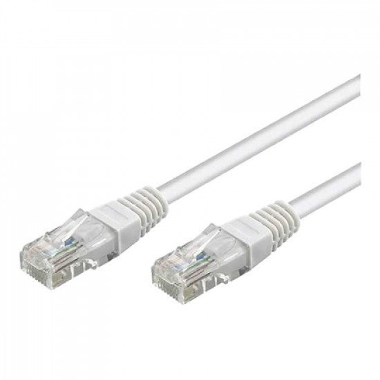 Patch Cable | 68638 CAT 6 U/UTP | PVC AWG 24/7 | Cable length: 7.5 m | White