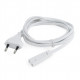 Gembird | Power cord, 1.8 m | White