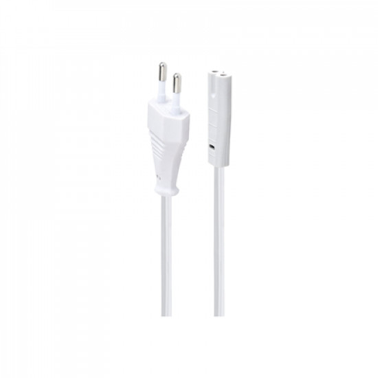 Gembird | Power cord, 1.8 m | White