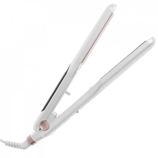 Hair Straightener - Wide | AD 2325 | Ceramic heating system | Display LCD | Temperature (min) 150 C | Temperature (max) 210 C | Number of heating levels 7 | 120 W | White