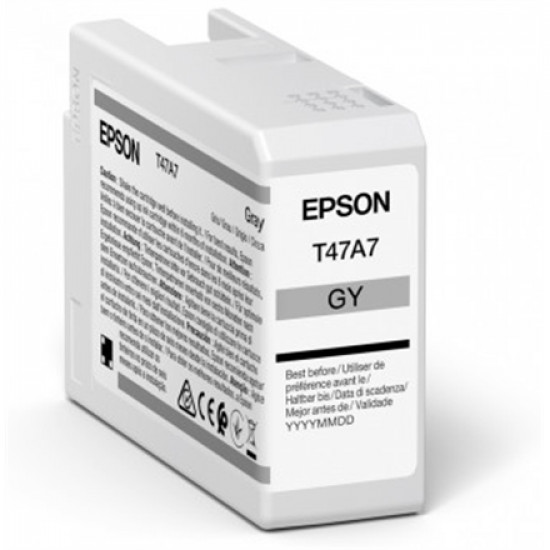 Epson UltraChrome Pro 10 ink | T47A7 | Ink cartrige | Grey