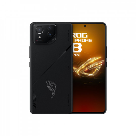 Asus | ROG Phone 8 | Phantom Black | 6.78  | AMOLED | 1080 x 2400 pixels | Qualcomm | Snapdragon 8 Gen 3 | Internal RAM 16 GB | 512 GB | Dual SIM | Nano-SIM | 3G | 4G | Main camera resolution 50 MP | Secondary camera resolution 32 MP | Android | 14