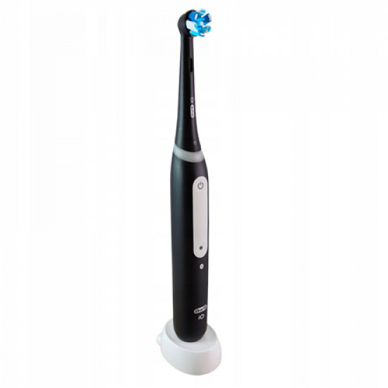 Oral-B | Electric Toothbrush | iO4 Series | Rechargeable | For adults | Number of brush heads included 1 | Number of teeth brushing modes 4 | Matt Black