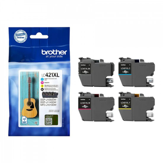 Brother LC421XLVALDR | Ink Cartridges | Multipack