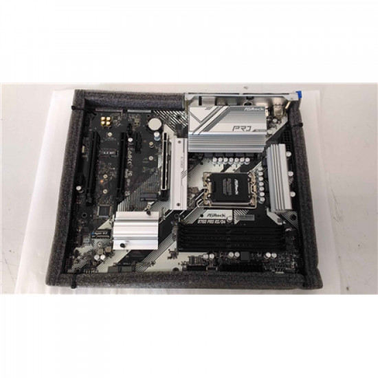 SALE OUT. ASRock B760 PRO RS/D4 | ASRock B760 PRO RS/D4 | Processor family Intel | Processor socket LGA1700 | DDR4 DIMM | Memory slots 4 | Supported hard disk drive interfaces SATA, M.2 | Number of SATA connectors 4 | Chipset Intel B760 | ATX | REFURBISHED | ASRock B760 PRO RS/D4 | Processor family Intel | Processor socket  LGA1700 | DDR4 DIMM | Memory slots 4 | Supported hard disk drive interfaces SATA, M.2 | Number of SATA connectors 4 | Chipset Intel B760 | ATX | REFURBISHED