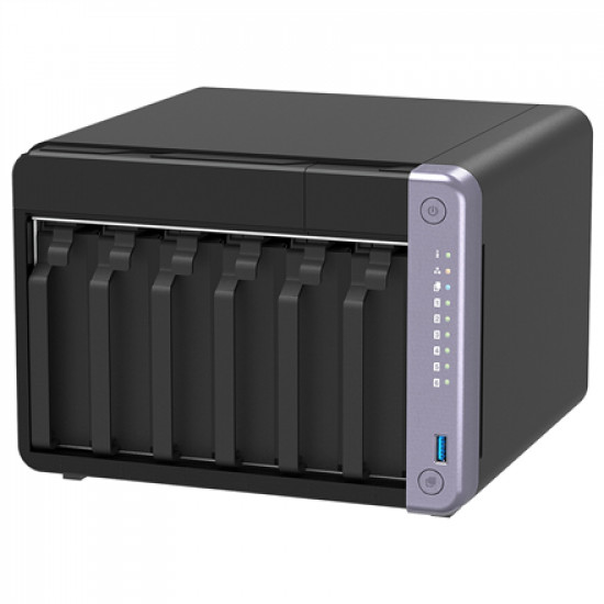 QNAP Cost-effective 6-bay 10GbE NAS | TS-632X-4G | Alpine | AL524 | Processor frequency 2 GHz | 4 GB | DDR4 SODIMM | 120W adapter (12VDC), 100-240VAC