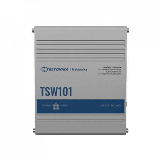 Teltonika Automotive Switch, 5 ports | TSW101 | Unmanaged | Wall-mountable