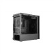 Cooler Master Silencio S400 with Steel side panel Black Mini ITX, Micro ATX Power supply included No