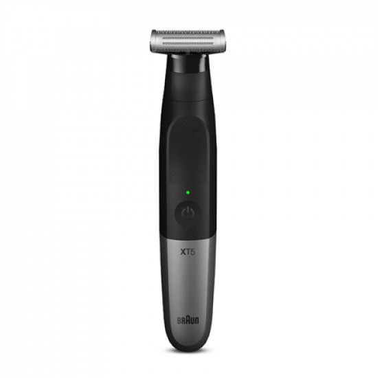 Braun Beard trimmer XT5200 Black/Silver Cordless or corded Wet & Dry