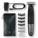 Braun Beard trimmer XT5200 Black/Silver Cordless or corded Wet & Dry