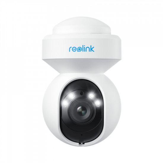 Reolink | Smart WiFi Camera with Motion Spotlights | E Series E540 | PTZ | 5 MP | 2.8-8/F1.6 | IP65 | H.264 | Micro SD, Max. 256 GB