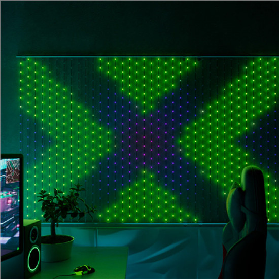 Twinkly|Matrix Smart LED Lights 500, 0.5x2.4m|RGB Multicolor