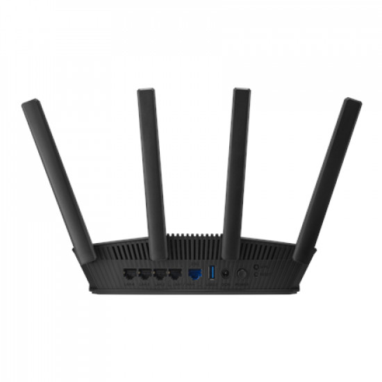 Asus DWiFi 7 AiMesh Extendable Router | RT-BE58U | 802.11be | 10/100/1000 Mbit/s | Ethernet LAN (RJ-45) ports 5 | Mesh Support Yes | MU-MiMO Yes | 4G | Antenna type External