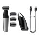 Philips | Hair clipper for body | BG5021/15 | Cordless | Wet & Dry | Number of length steps 3 | Silver/Black