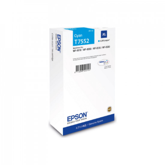 Epson WF-8XXX Series Ink Cartridge XL Cyan