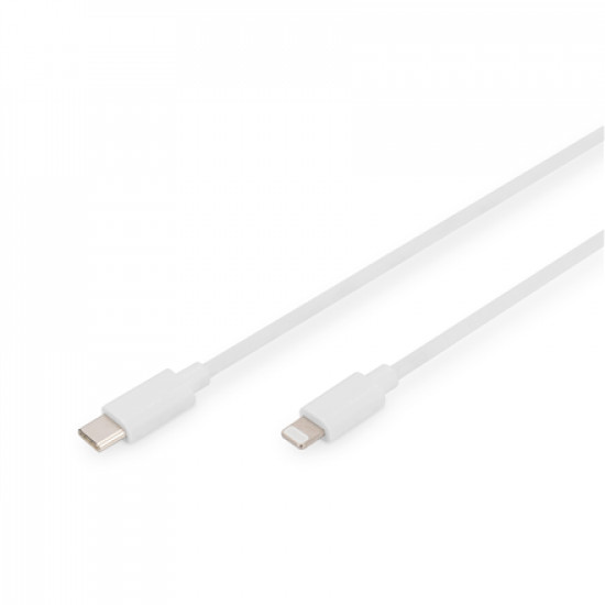 Digitus | DB-600109-020-W | USB-C to Lightning Apple Lightning 8-pin | USB C