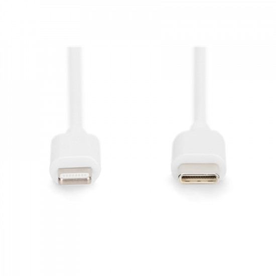 Digitus | DB-600109-020-W | USB-C to Lightning Apple Lightning 8-pin | USB C