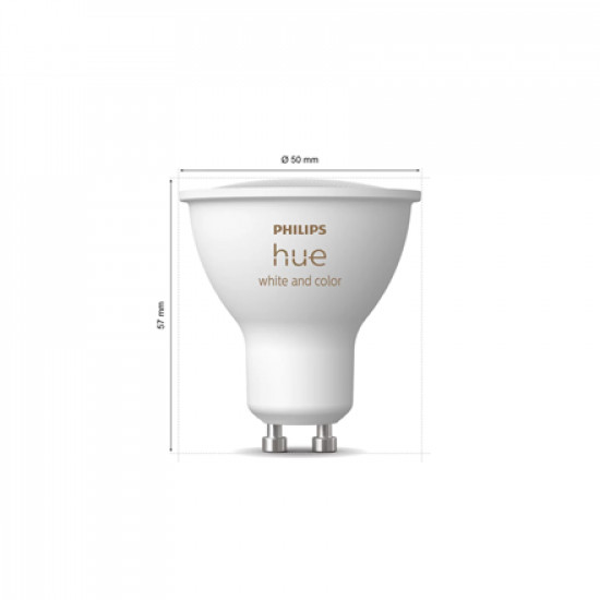 Philips Hue Smart Spotlight | GU10 | 4.2 W | White and colour light