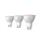 Philips Hue Smart Spotlight, 3pcs pack | GU10 | 4.2 W | White and colour light