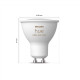 Philips Hue Smart Spotlight, 3pcs pack | GU10 | 4.2 W | White and colour light