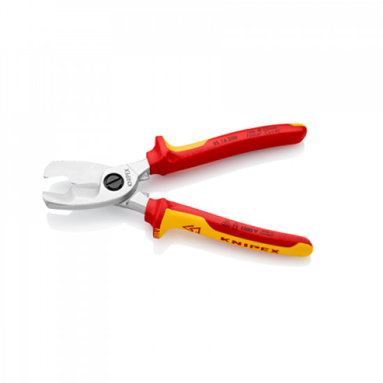 Knipex | Cable Shears with twin cutting edge | 95 16 200