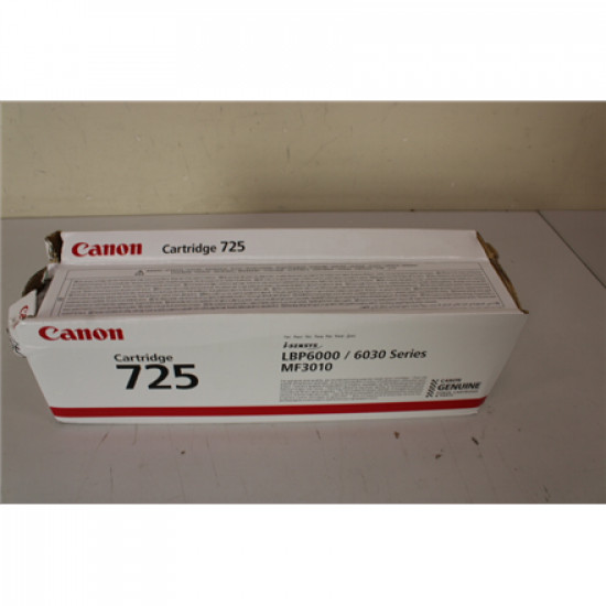 SALE OUT. Canon CRG-725, DAMAGED PACKAGING | Canon 725 | Toner Cartridge | Black | DAMAGED PACKAGING