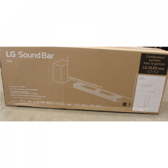 SALE OUT. LG Sound Bar SC9S, DAMAGED PACKAGING LG LG