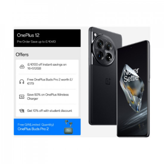 OnePlus | 12 | Silky Black | 6.82 