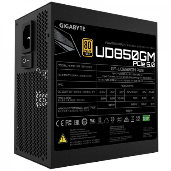 Gigabyte PG5W/PSU | GP-UD850GM | 850 W