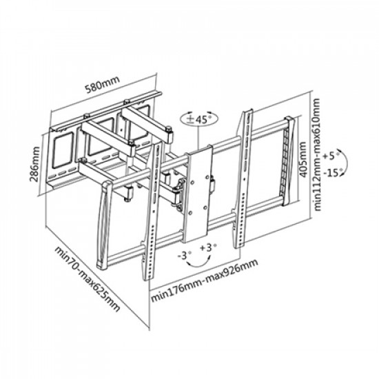 Sunne | Wall Mount | 60-100-EA | 60-100 