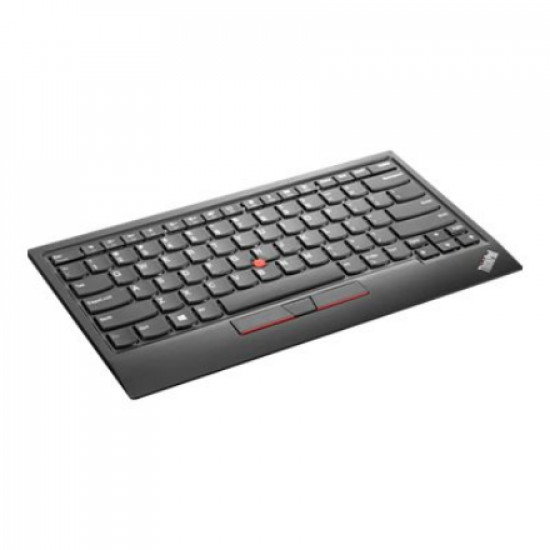 Lenovo ThinkPad TrackPoint Keyboard II | 4Y40X49493 | Keyboard | 2.4 GHz, Bluetooth | EN | Pure Black | Scissor switch | Wireless connection