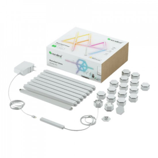 Nanoleaf|Lines Starter Kit (15 panels)|16M+ colors