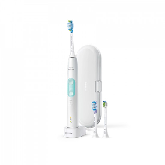 Philips | Toothbrush | HX6483/52 Sonicare ProtectiveClean 4700 | Rechargeable | For adults | Number of brush heads included 1 | Number of teeth brushing modes 2 | White