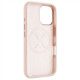 Fixed MagFlow | Back cover | Apple | iPhone 16 | Liquid silicon | Pink