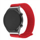 Fixed | Sporty Strap with Quick Release 20mm for Smartwatch | 160-210 mm | Red | Nylon